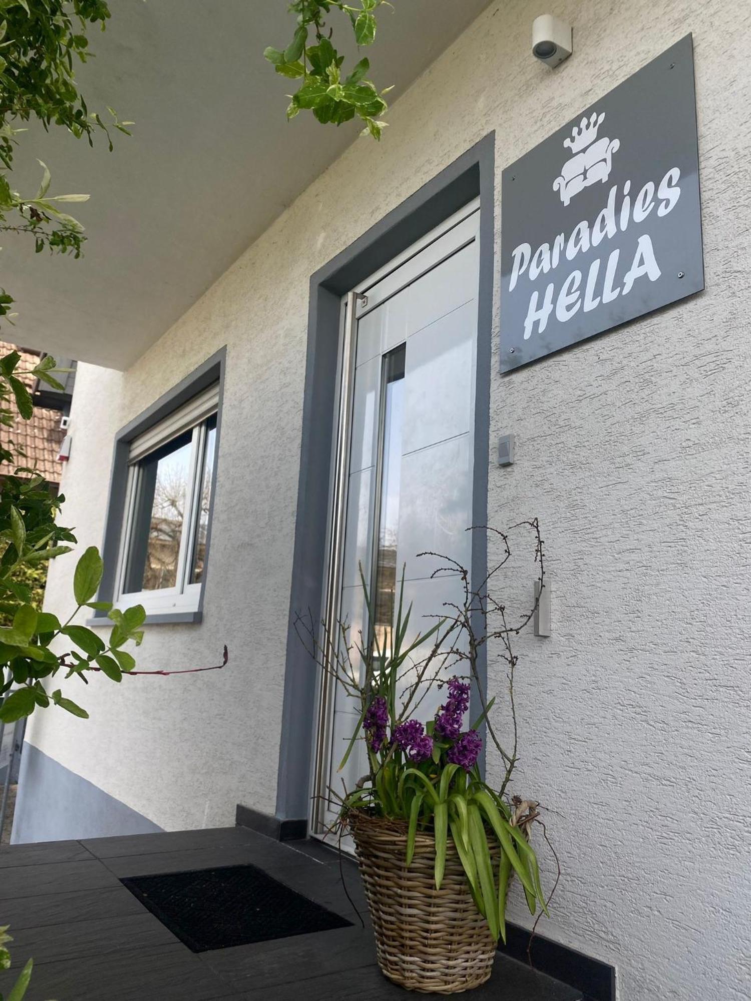 Ferienwohnung Paradies Hella Kippenheim Exteriör bild